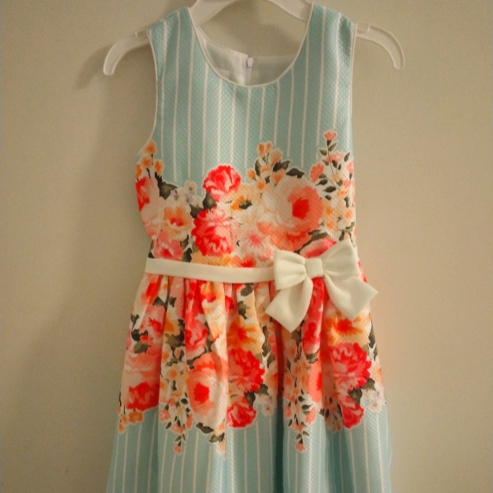 Girls dress and sweater